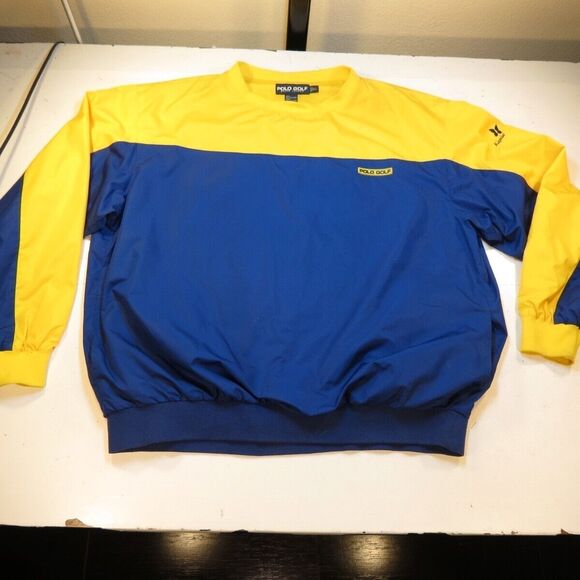 RALPH LAUREN POLO GOLF KAPALUA HAWAII COUNTRY CLUB COLOR BLOCK SHELL JACKET XL - Picture 1 of 5